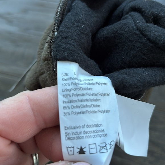 Realtree Xtra Hot Shot 3M Thinsulate,Pop Top, mittens,fleece lined,camo,warm - Picture 10 of 10